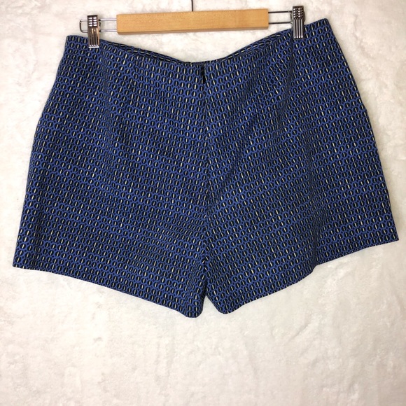 Topshop Geo Tile Print Skort Hemline Notch Sz 12 - Picture 6 of 8